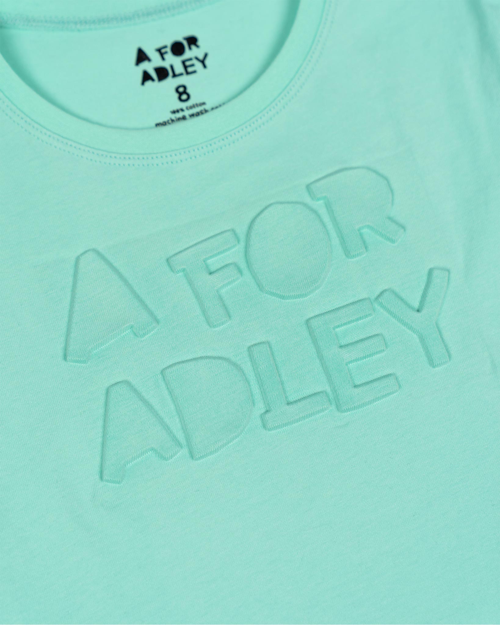 A for Adley 3D Logo Tee - Image 4