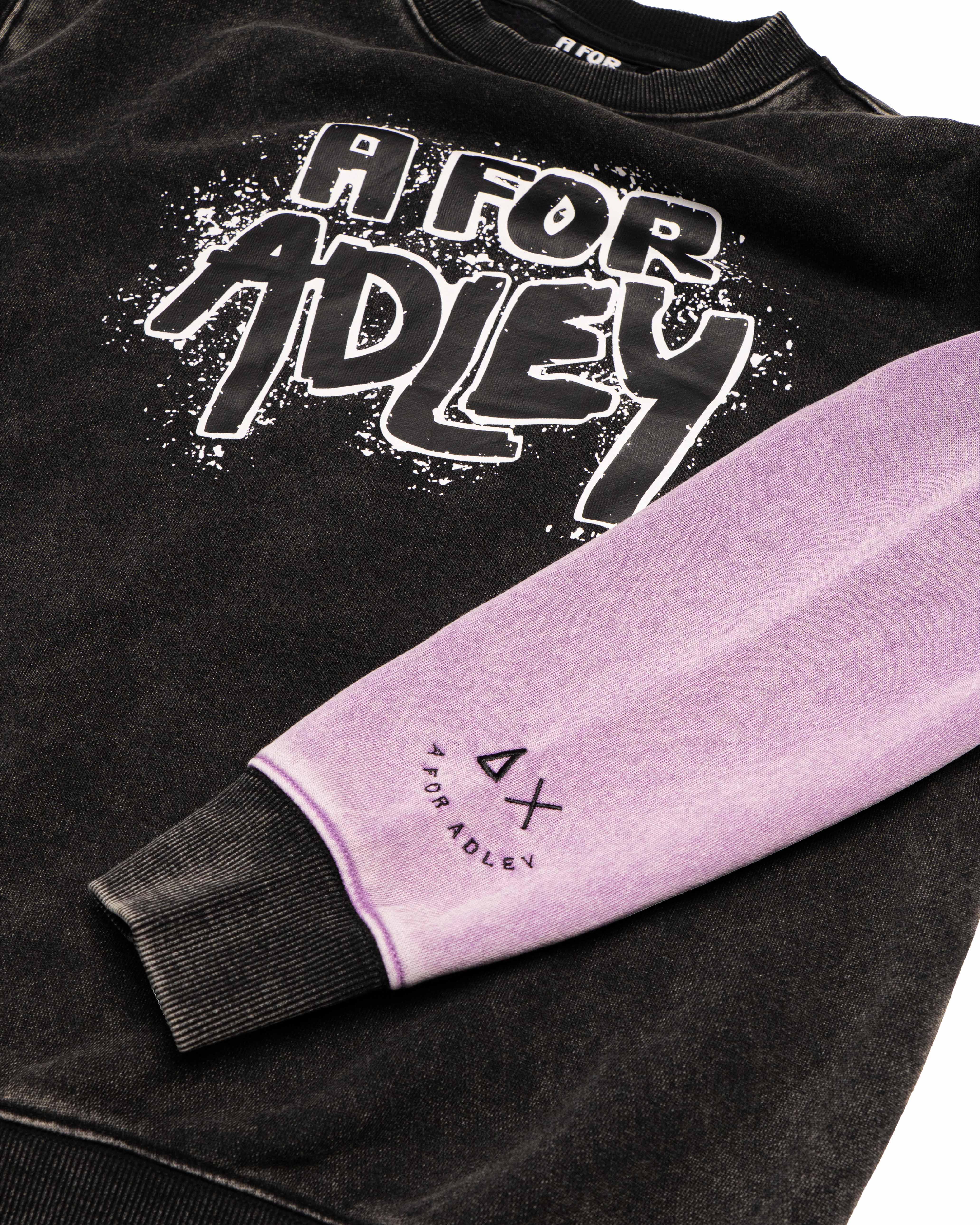 A for Adley's Spray Style Sweat Set - Image 4