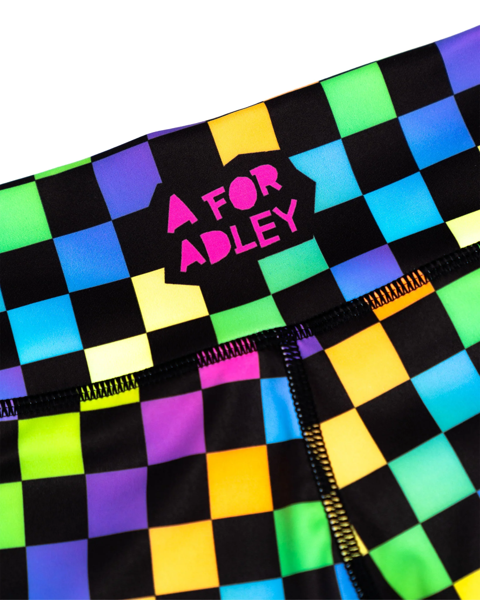 Adley's Neon Checkered Pants - Image 4
