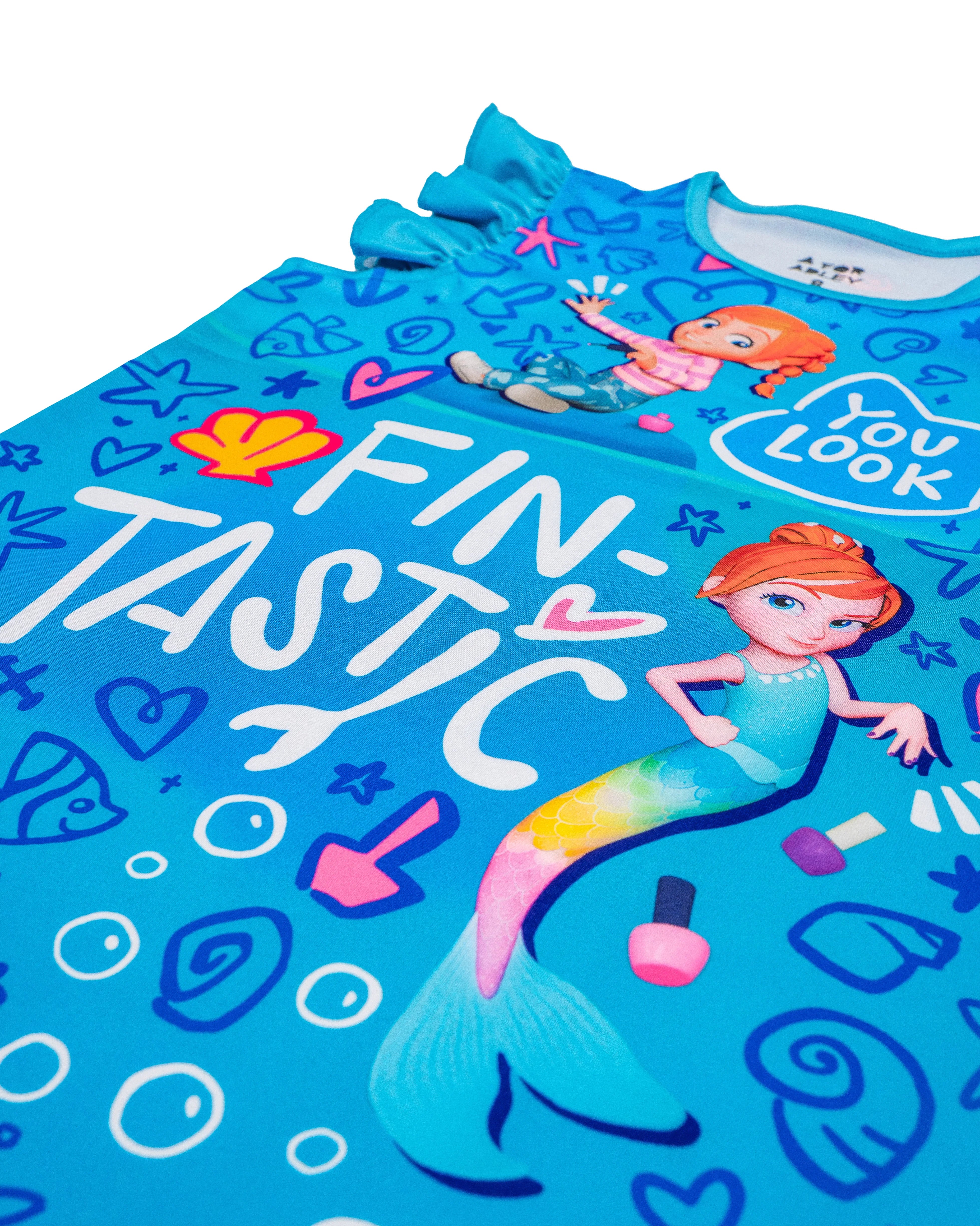 Adley's Fintastic Mermaid Jammies - Image 3