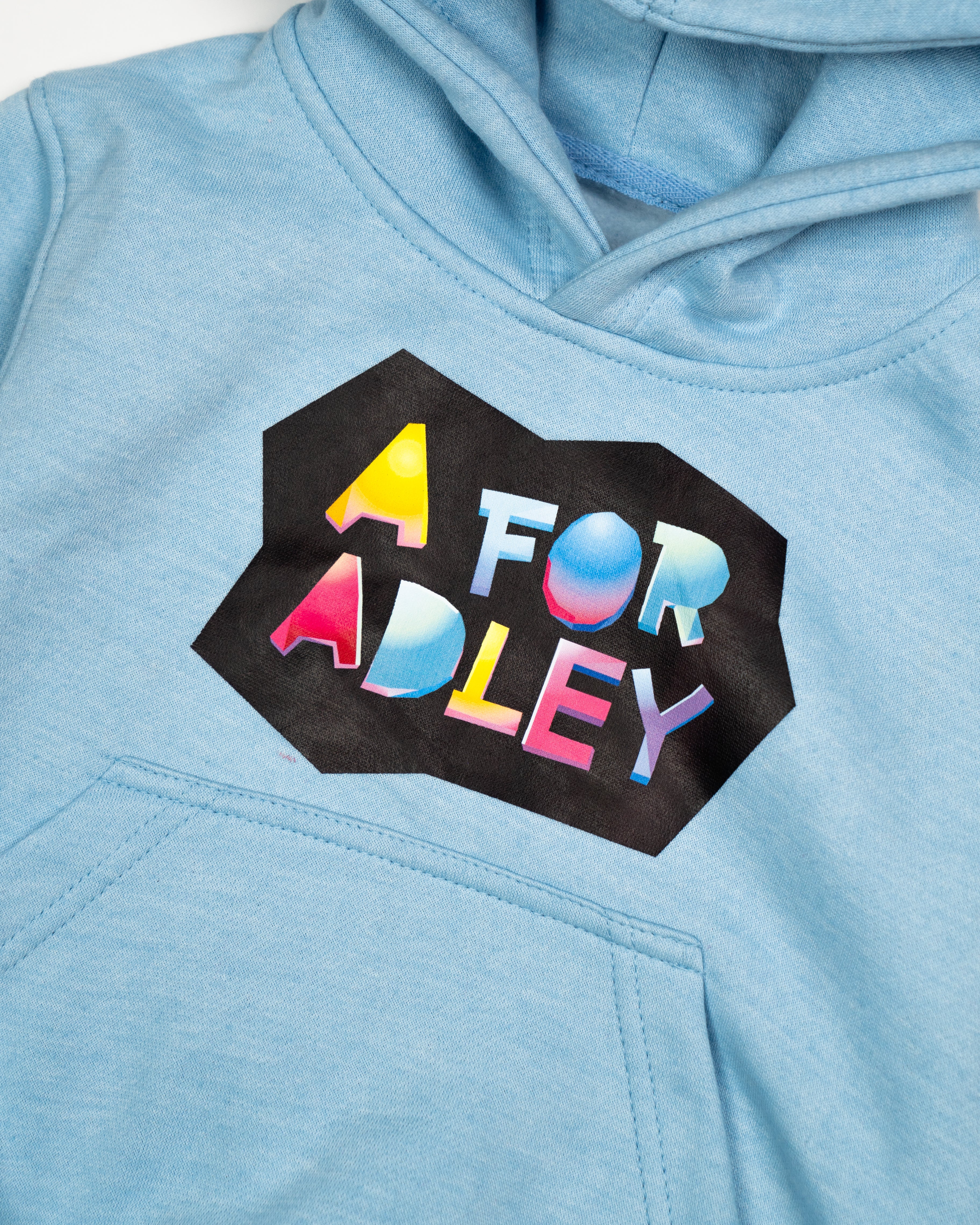 Adley's Neon Rainbow Hoodie - Image 3