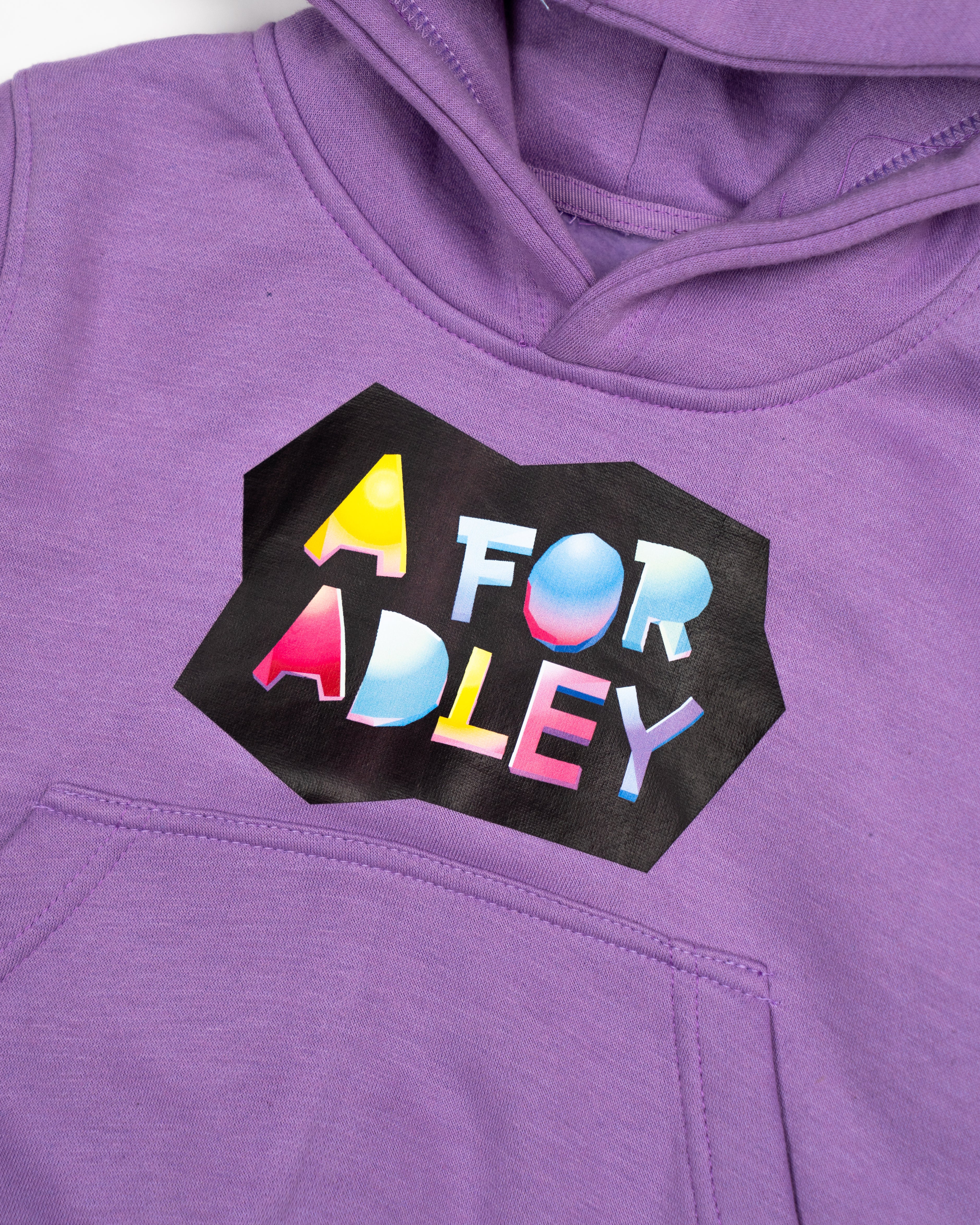 Adley's Neon Rainbow Hoodie - Image 5