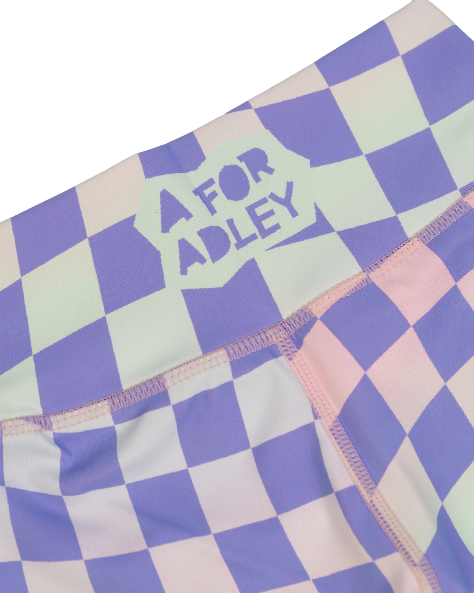 Adley's Purple Checkered Pants - Image 3