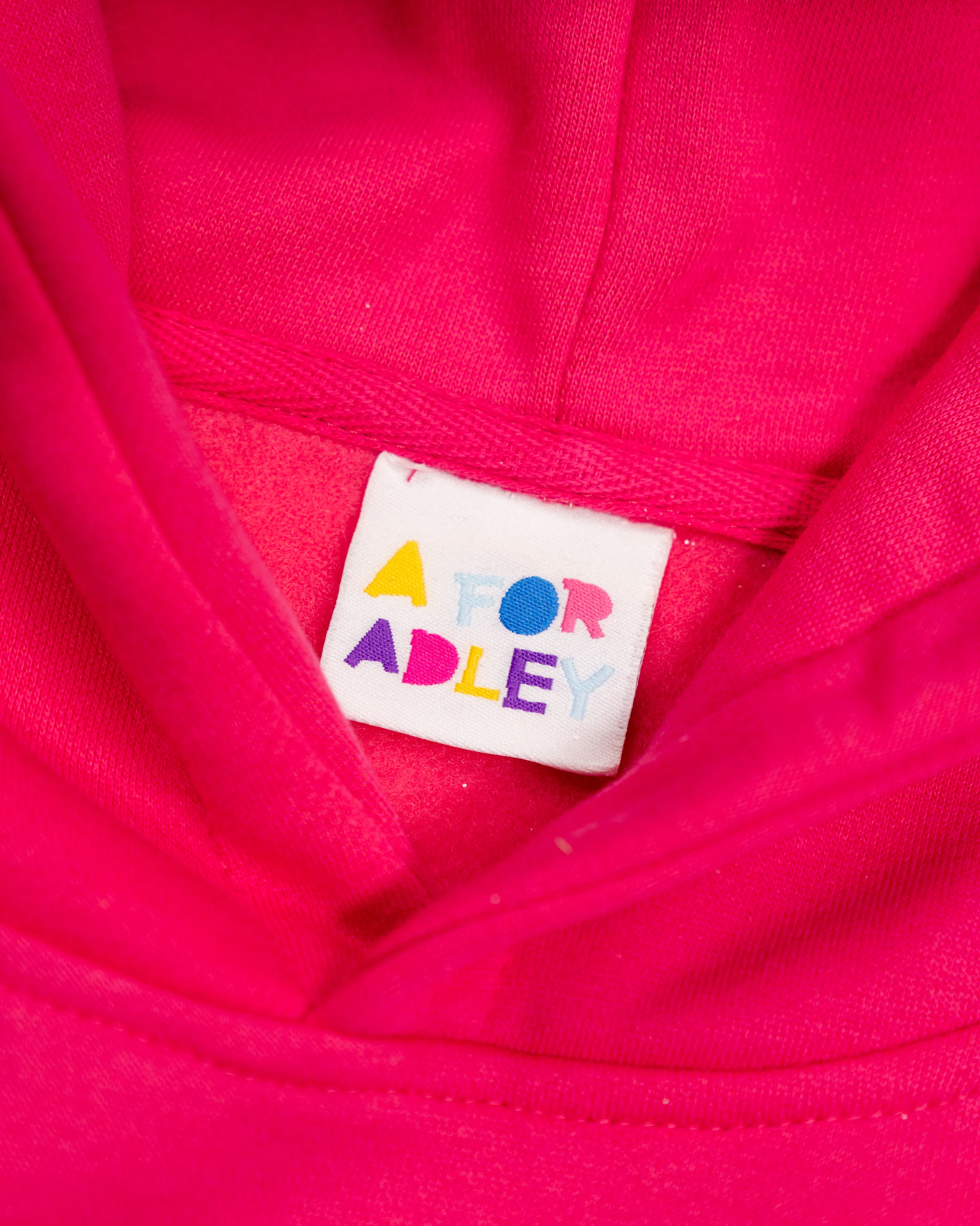 A for Adley BFF Rainbow Hoodie - Image 5