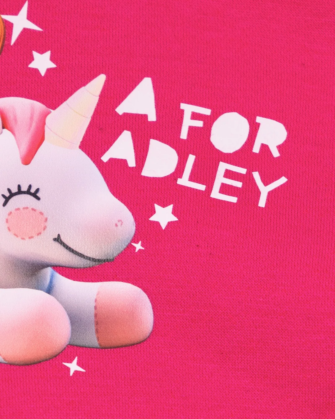 Adley's Rainbow Unicorn Hoodie - Image 3