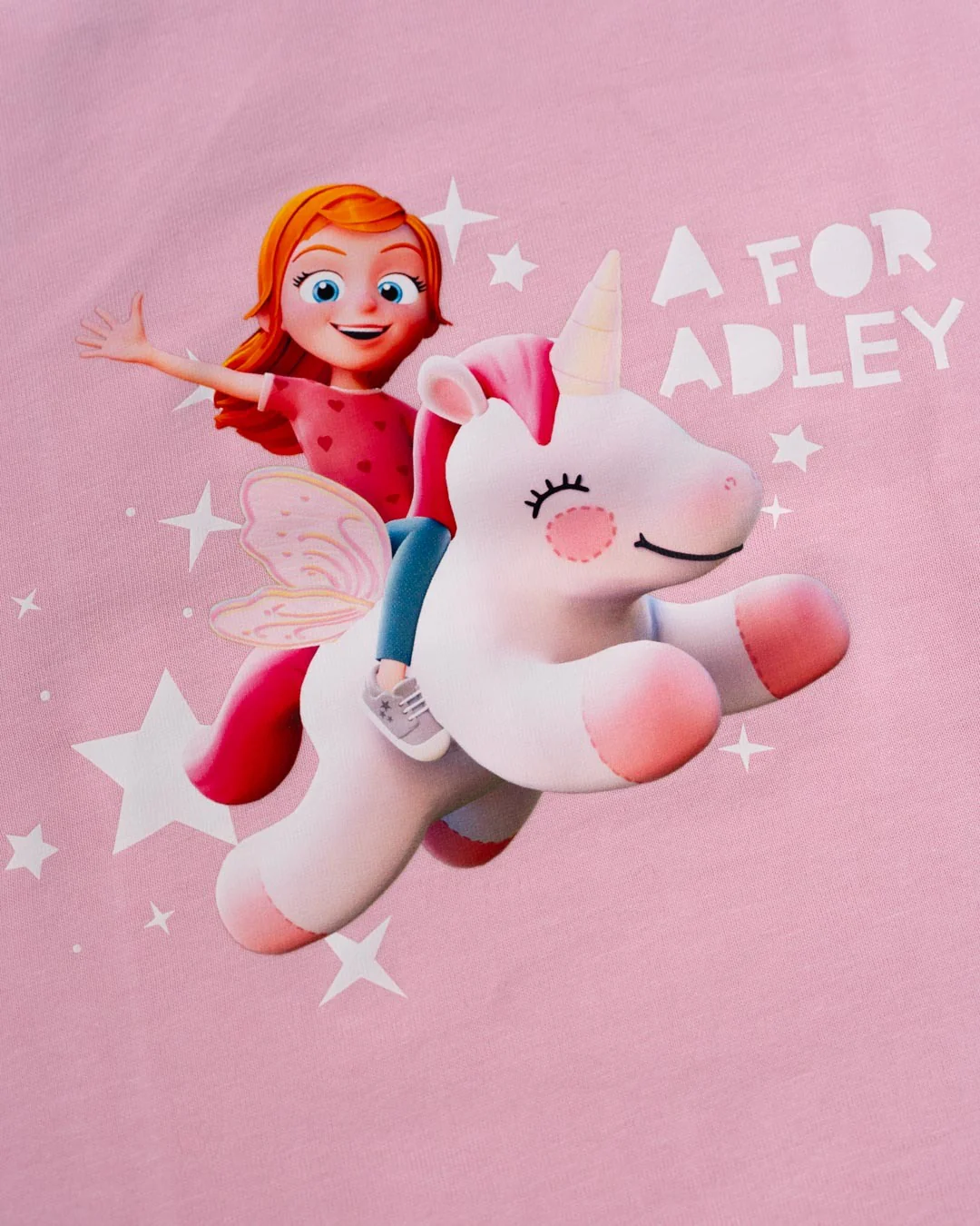 Adley's Rainbow Unicorn Tee - Image 3