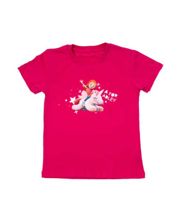 Adley's Rainbow Unicorn Tee - Image 4