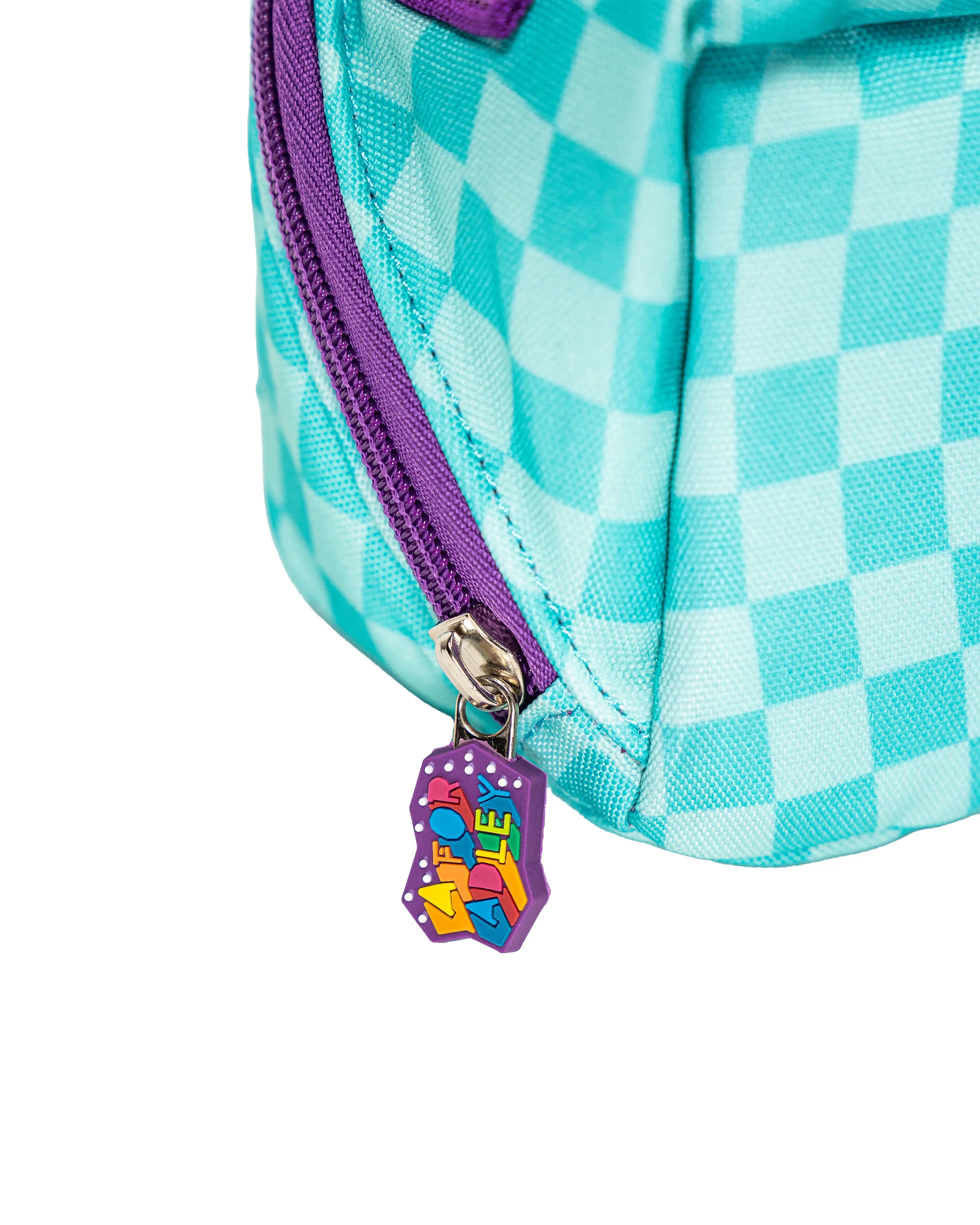 Adley's Retro Checkered Pencil Case - Image 6