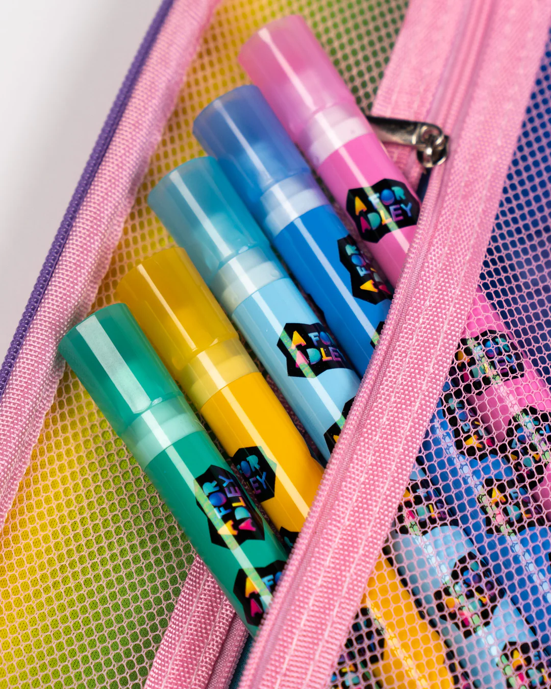 Adley's Unicorn Rainbow Art Pouch - Image 7