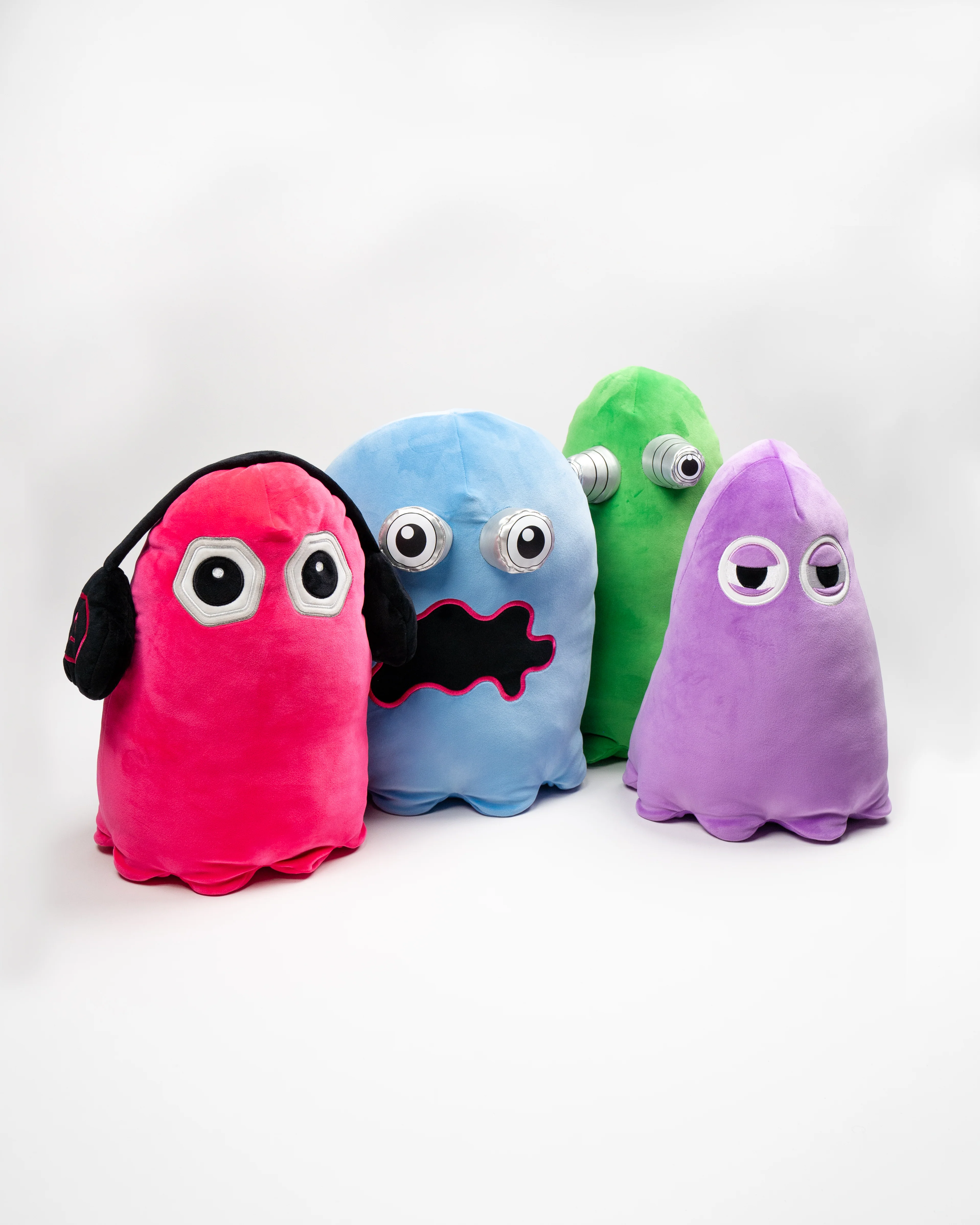 GREEN-Rainbow Ghosts Softy-Sqwishy Plushie - Image 4
