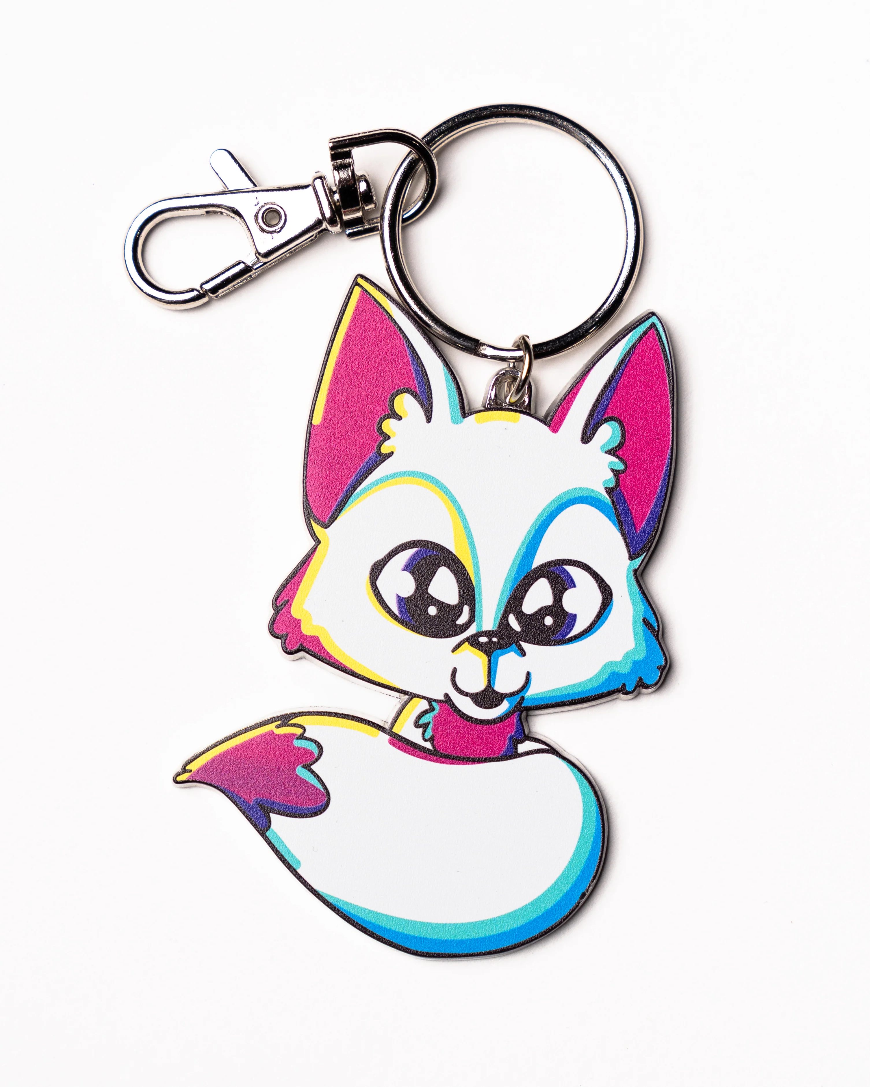Neon Rainbow Friends Keychain Pack - Image 3