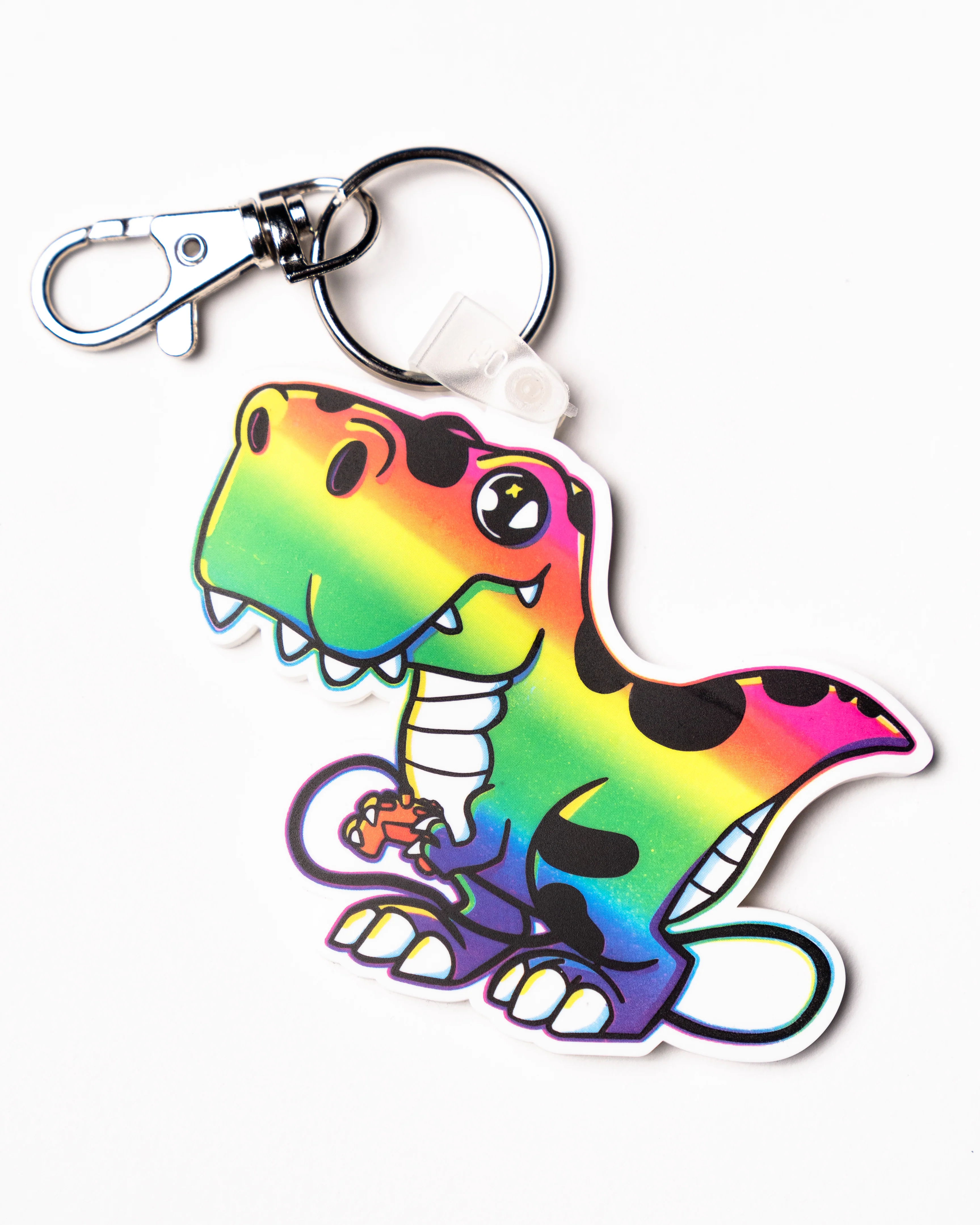 Neon Rainbow Friends Keychain Pack - Image 4