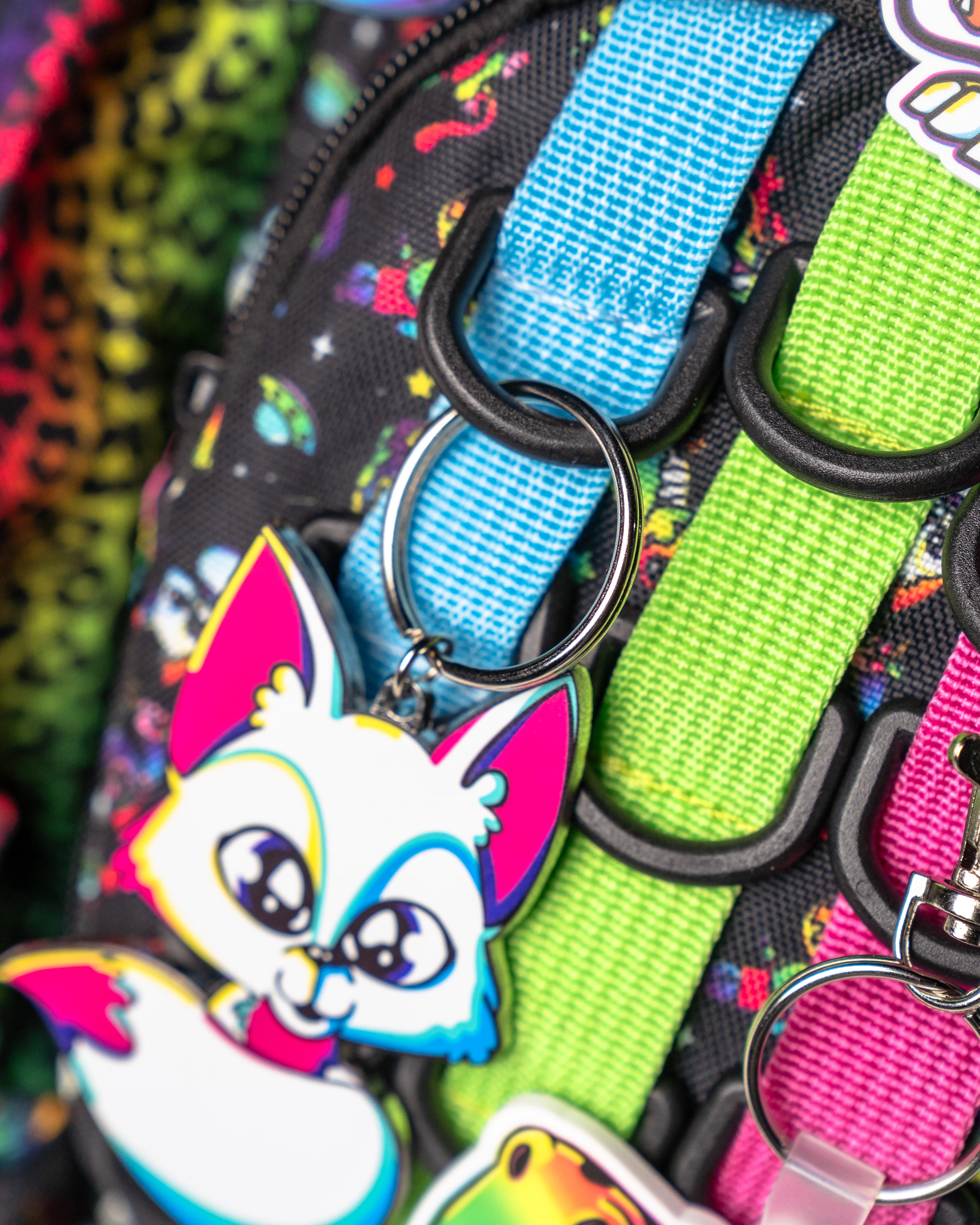 Neon Rainbow Friends Keychain Pack - Image 7