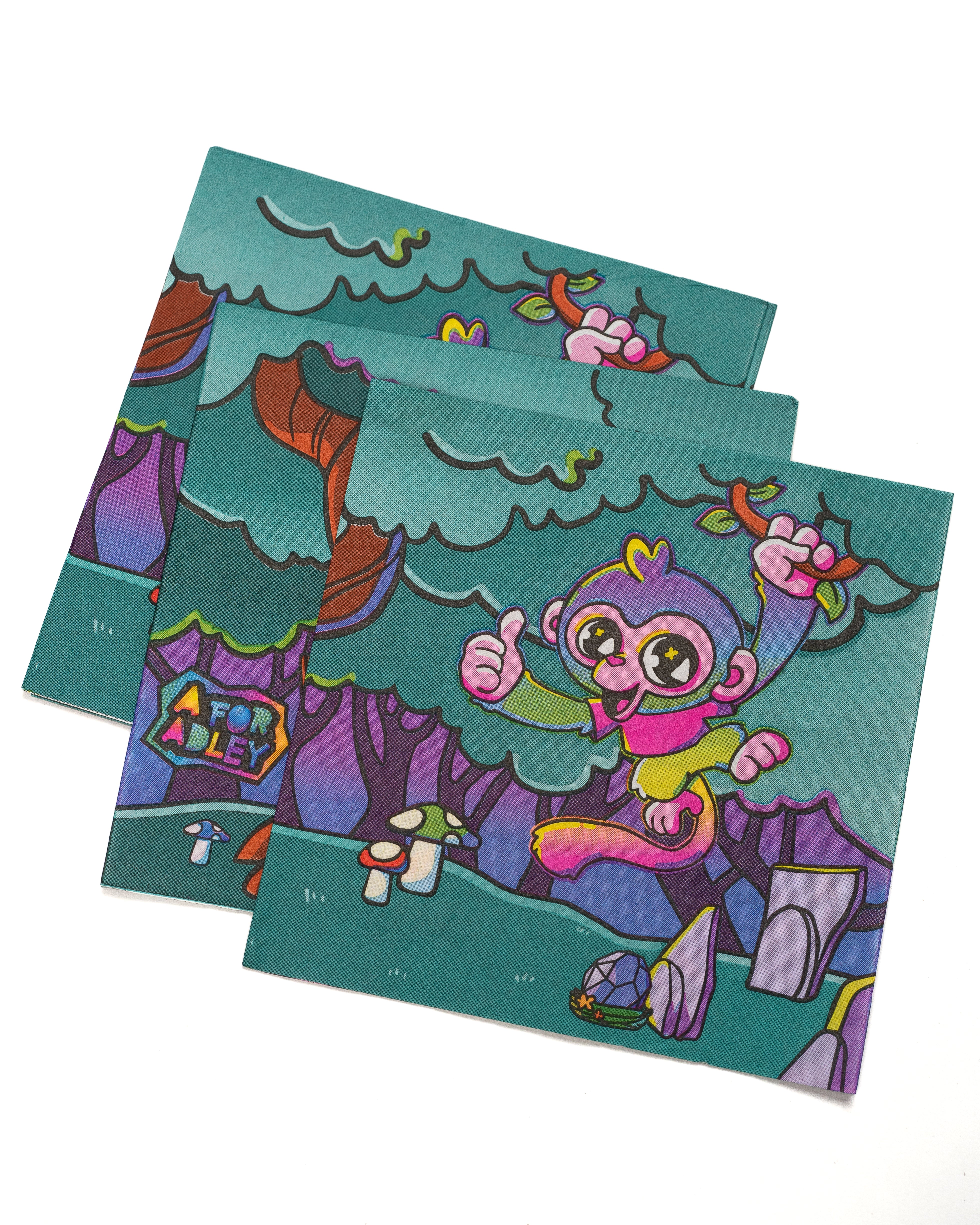 Adley's Neon Rainbow Party Pack - Image 9