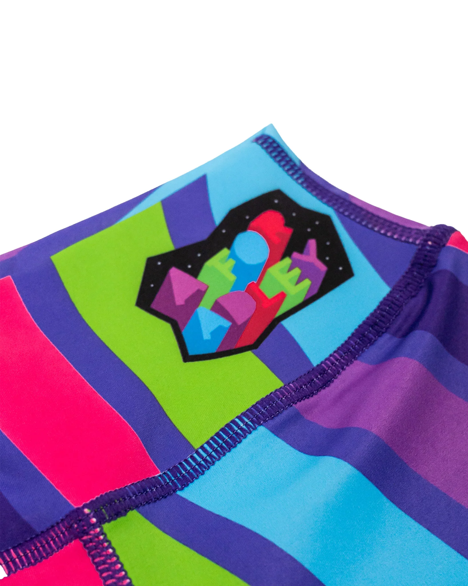 Retro Galaxy Rainbow Ghosts Pants - Image 3