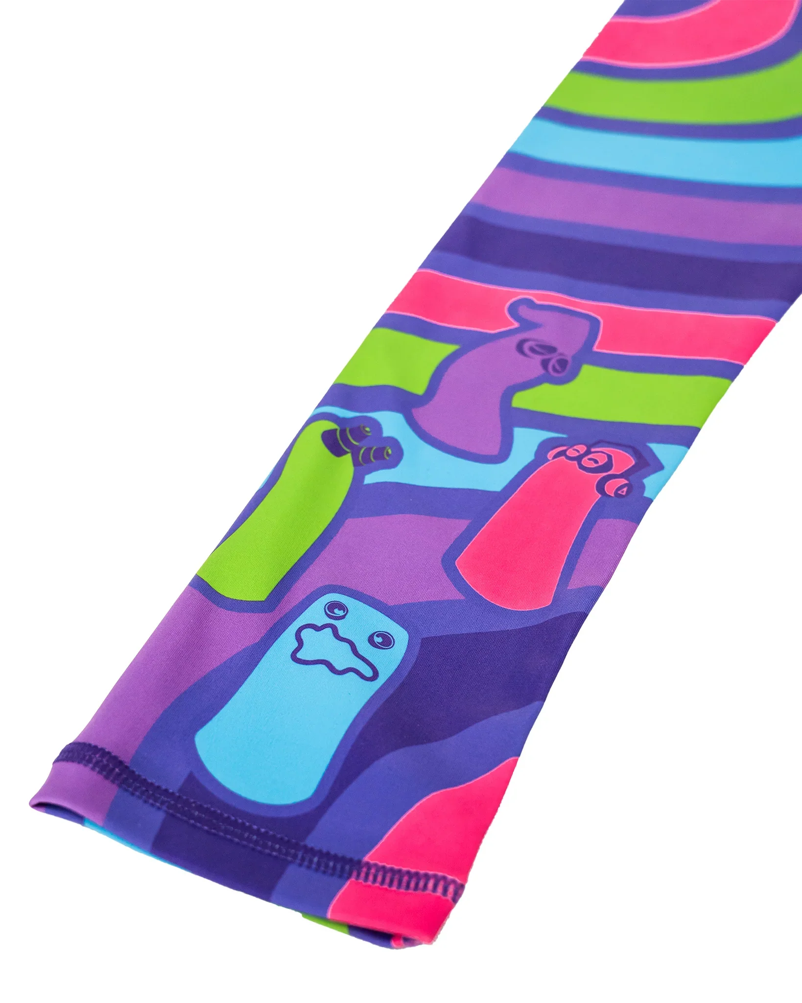 Retro Galaxy Rainbow Ghosts Pants - Image 4