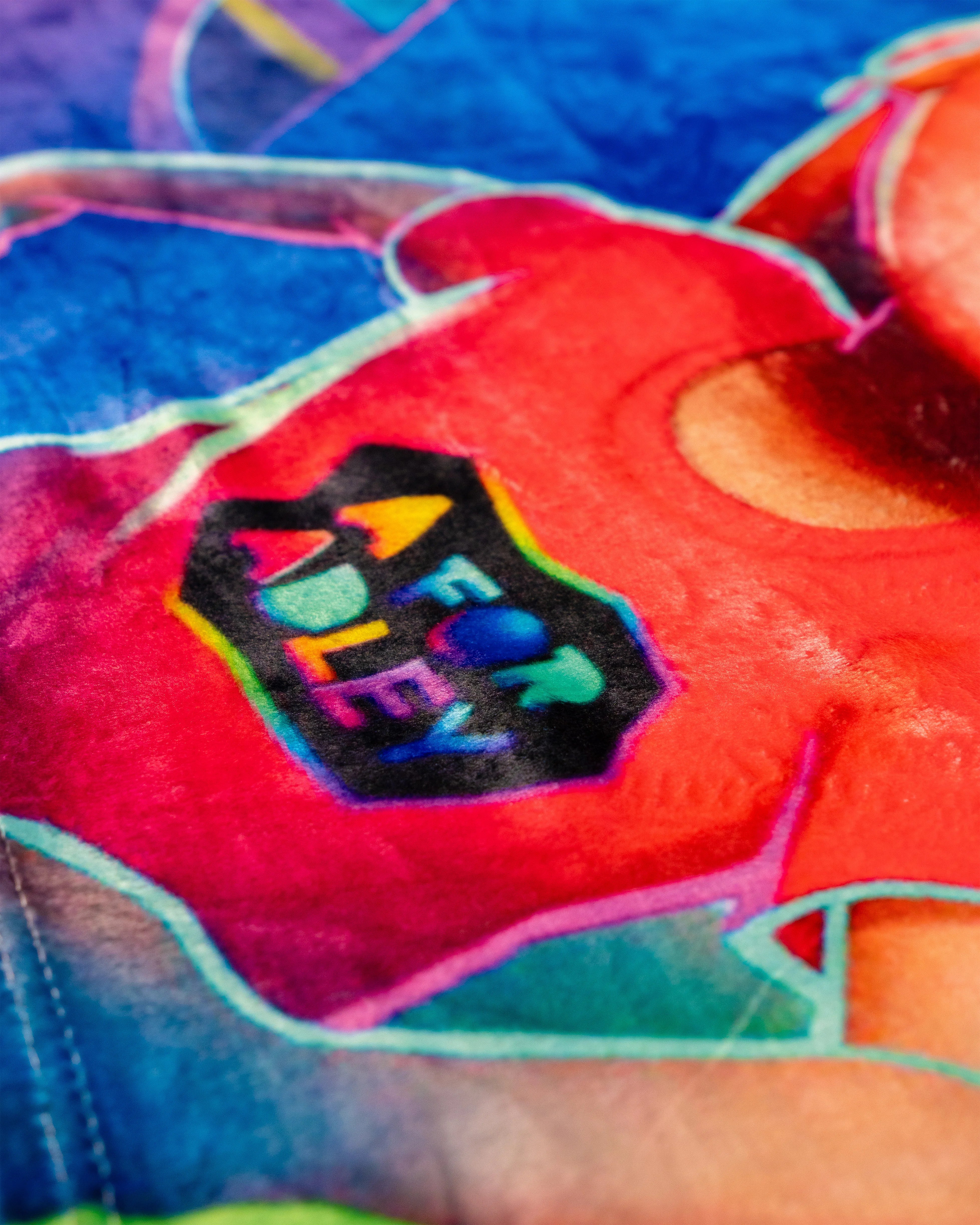 Rainbow Ghost Run Blanket - Image 3