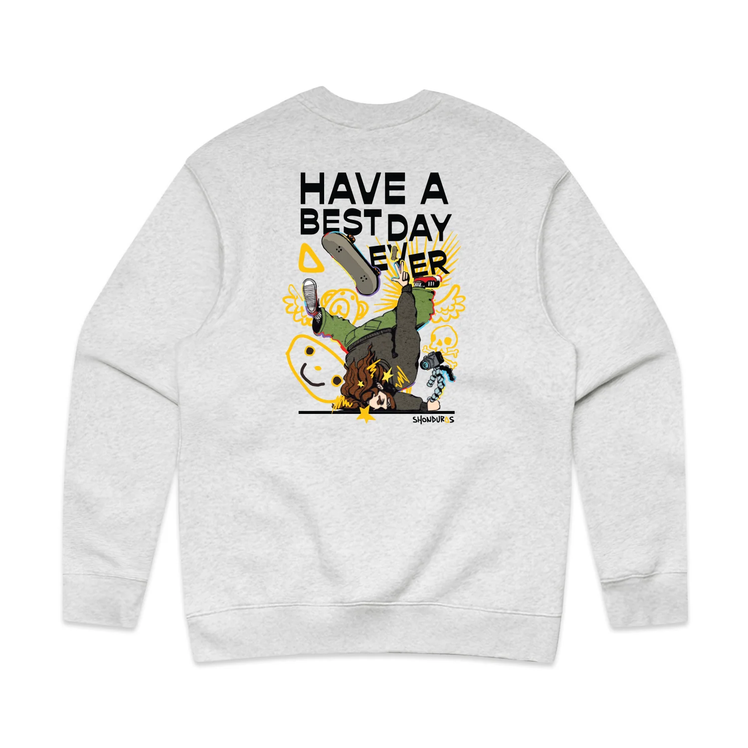 Shonduras x Skatestation Wipeout Crewneck - Image 2