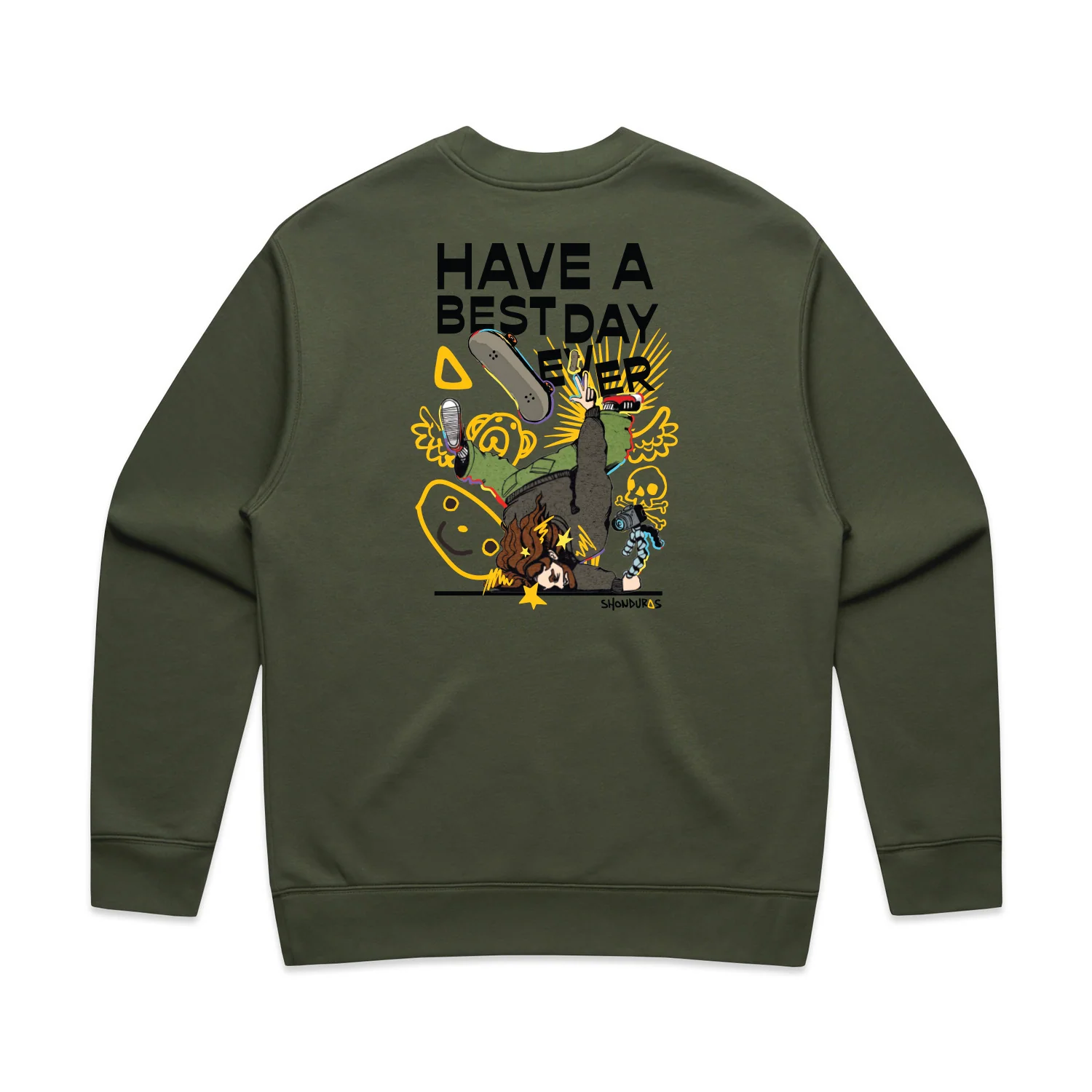 Best Day Ever Wipeout Crewneck - Image 2