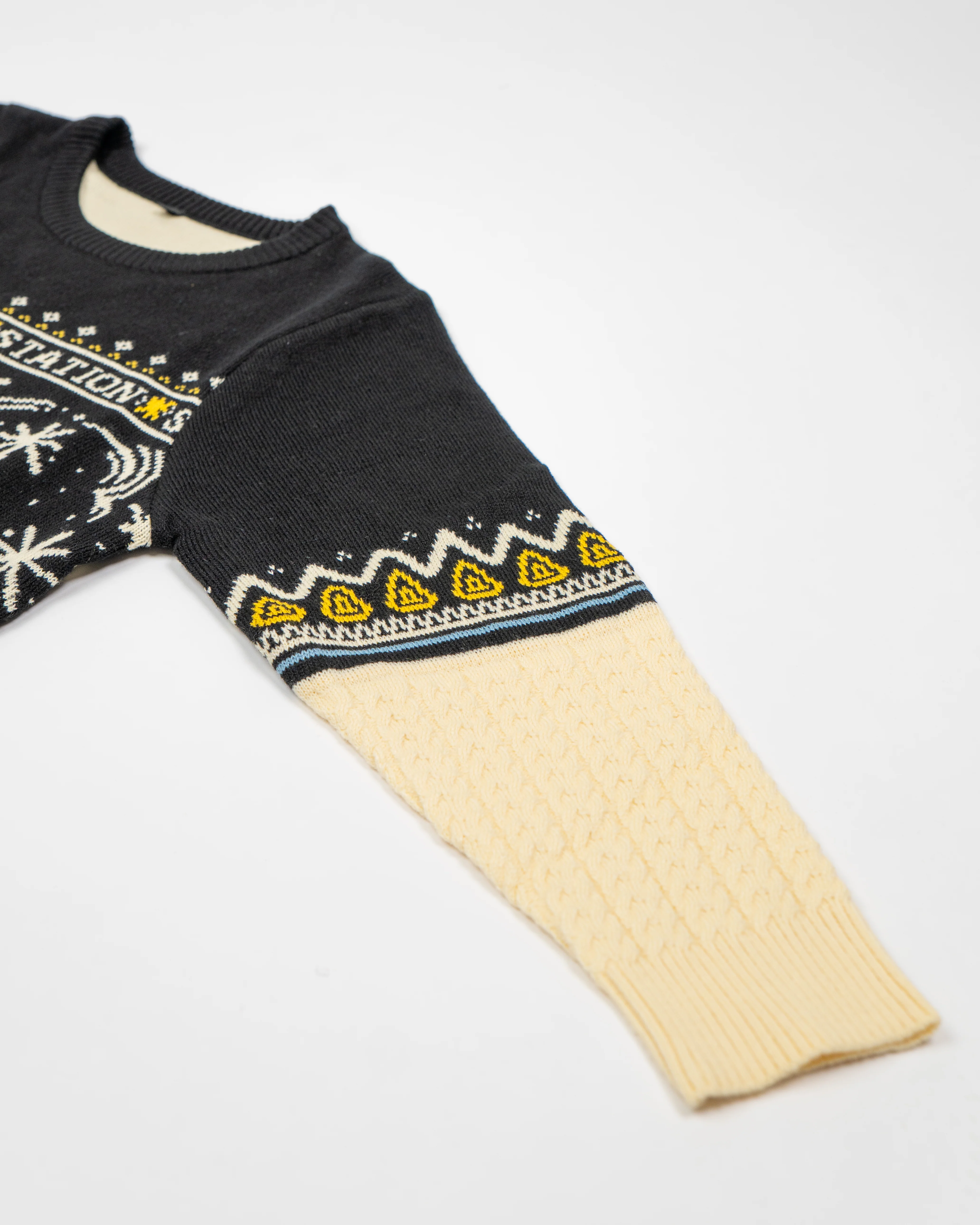 Spacestation Triangle Ugly Sweater - Image 6