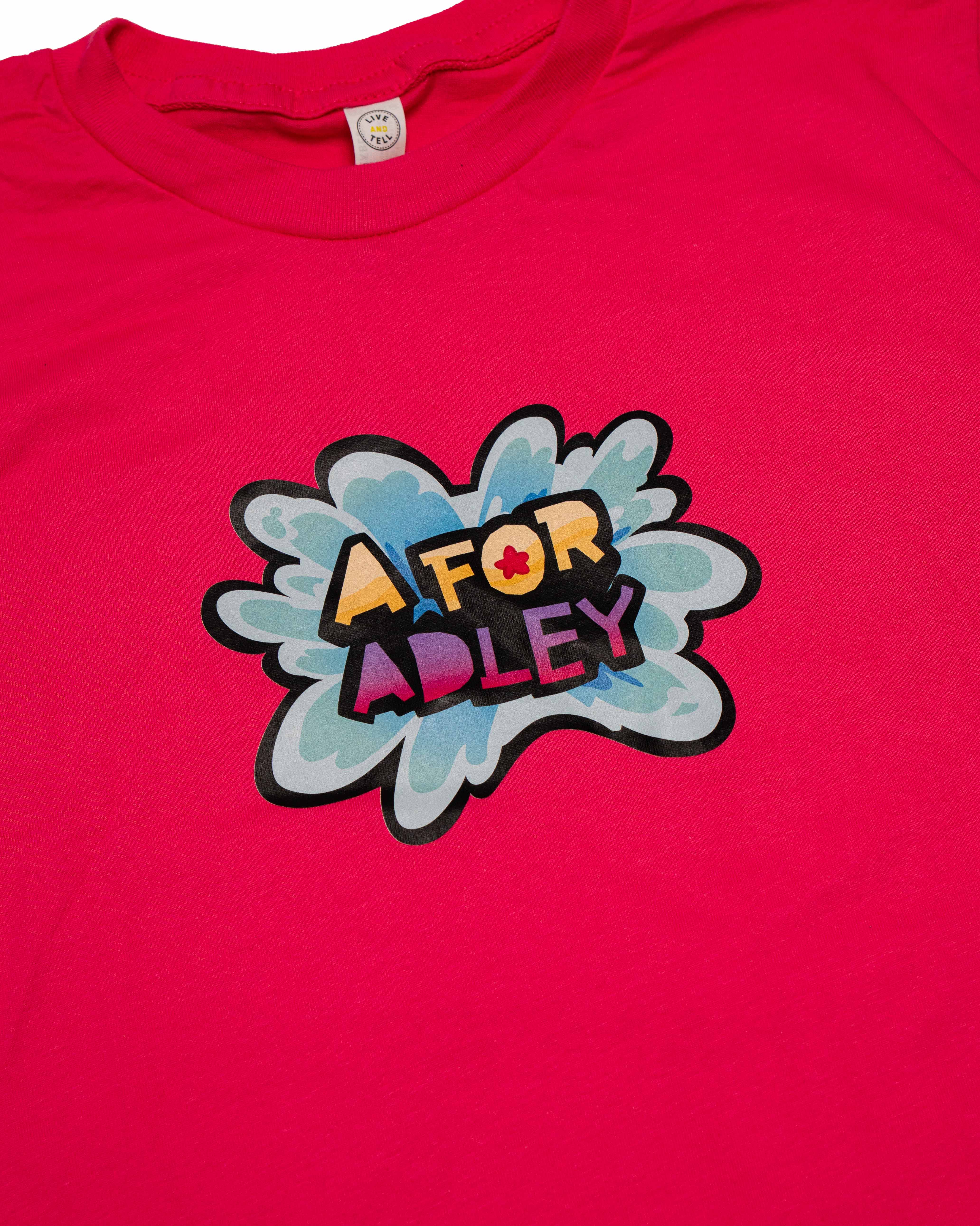 Summer Splash Logo Tee (dark pink) - Image 2