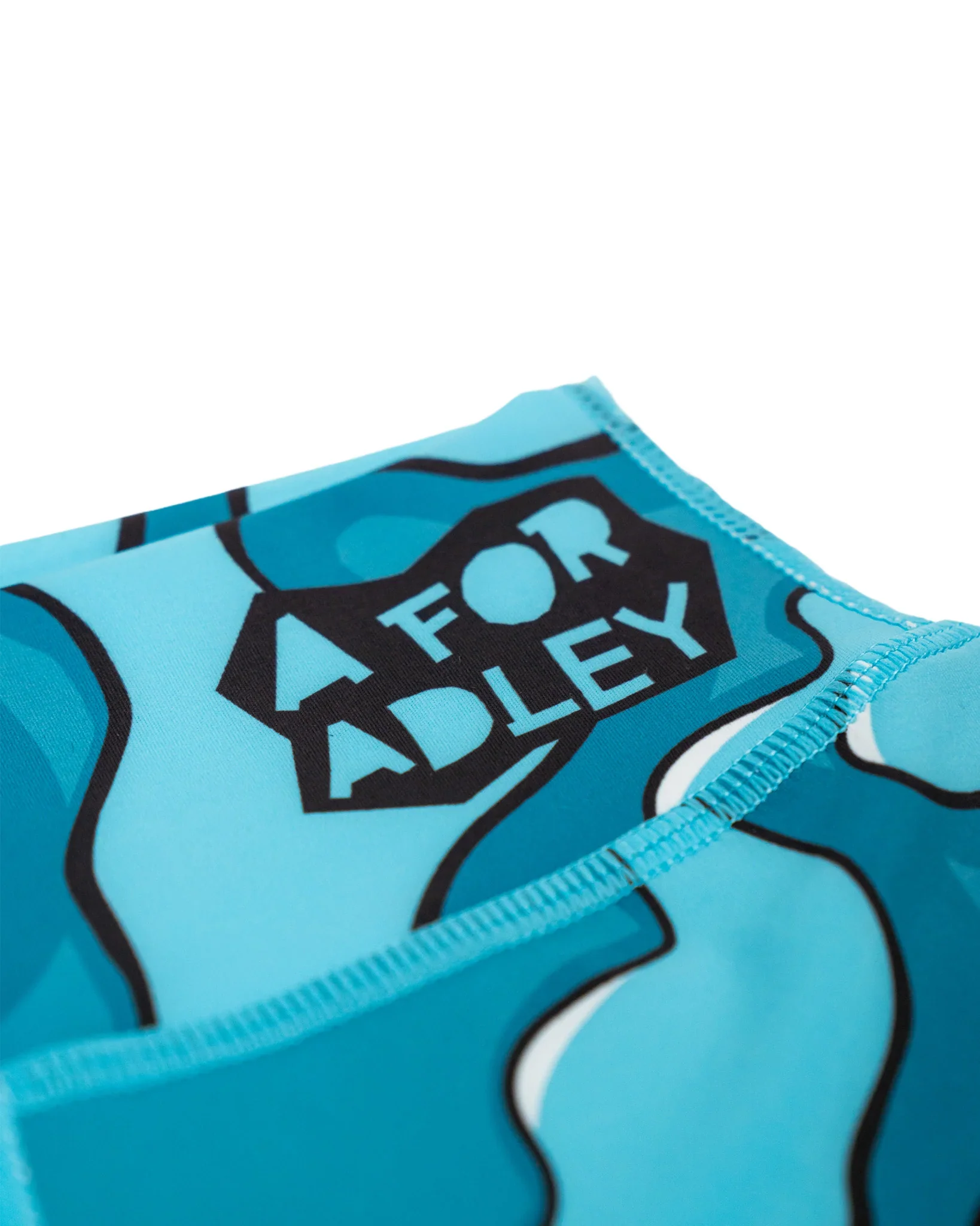 A for Adley Squiggly Pants (teal) - Image 3
