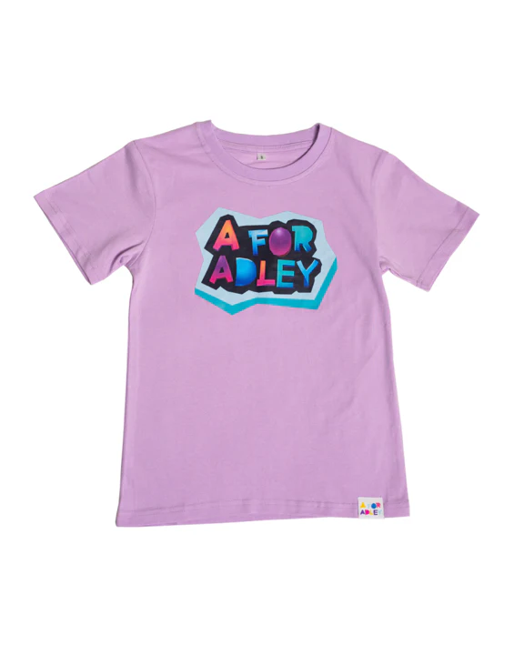 Adley's Winter Rainbow Tee - Image 4